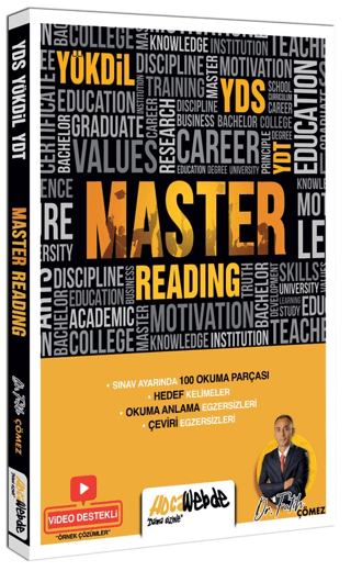 YDS YÖKDİL YKSDİL Master Reading Fatih Çömez