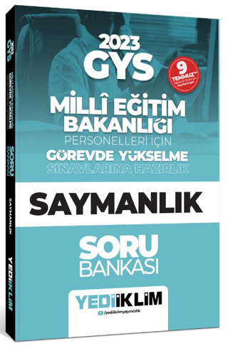 Yediiklim KPSS 2023 GYS Milli Eğitim Bakanlığı Personelleri İçin Görev