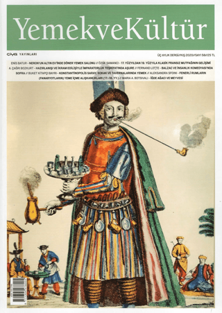 Yemek ve Kültür Üç Aylık Dergi Sayı: 58 Kış 2020 Kolektif