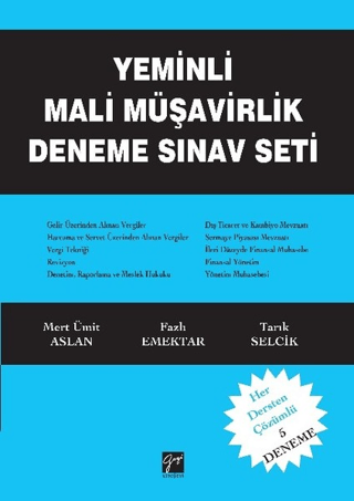 Yeminli Mali Müşavirlik Deneme Sınav Seti Fazlı Emektar