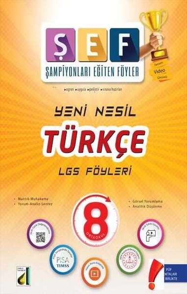 Yeni Nesil Türkçe 8. Sınıf LGS Föyleri Kolektif