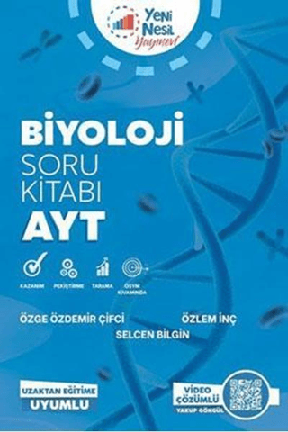 AYT Biyoloji Soru Kitabı Selcen Bilgin