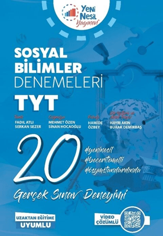 TYT Sosyal Bilimler 20 Deneme Sınavı Kolektif