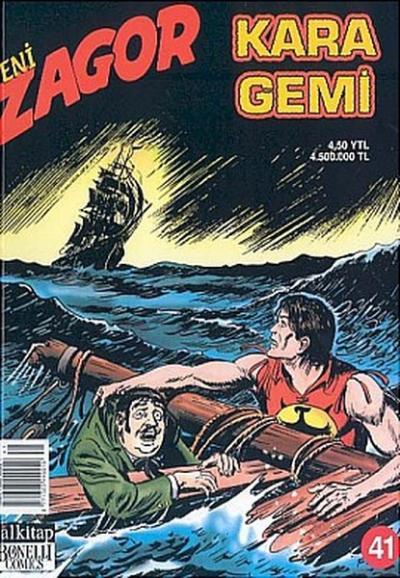 Yeni Zagor Sayı:41 Kara Gemi Mauro Boselli