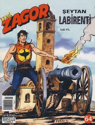 Yeni Zagor Sayı: 64 Şeytan Labirenti Luigi Mignacco