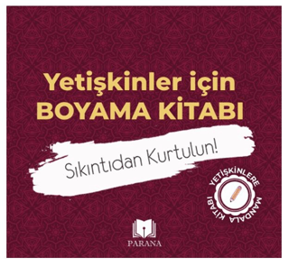 Yetişkinler için Boyama Kitabı-Mandala Emine Yıldızgil