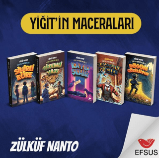 Yiğit'in Maceraları Set (5 Kitap) Zülküf Nanto