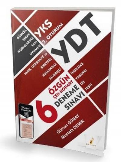 YKS 3. Oturum YDT İngilizce Özgün 6 Deneme Sınavı Çek Kopart Gürcan Gü