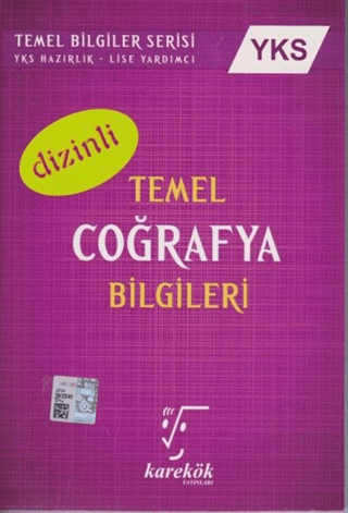 2018 YKS Temel Coğrafya Bilgileri Dizinli Ergin Taylan