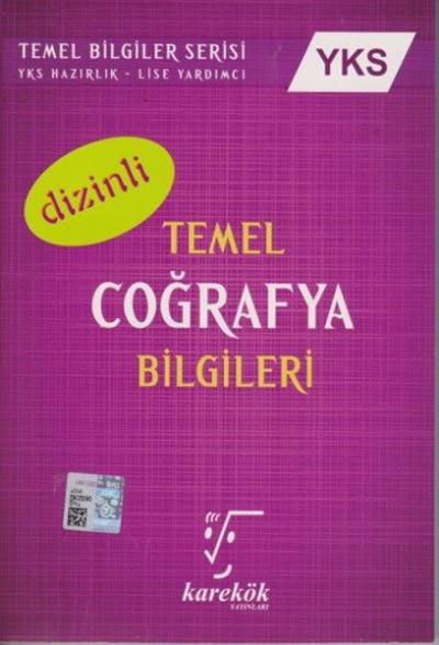 2018 YKS Temel Coğrafya Bilgileri Dizinli Ergin Taylan