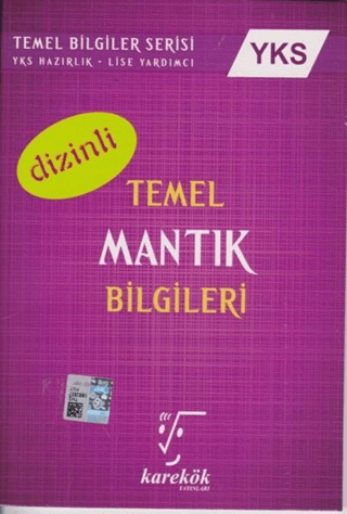 2018 YKS Temel Mantık Bilgileri Dizinli Ahmet Sezgin