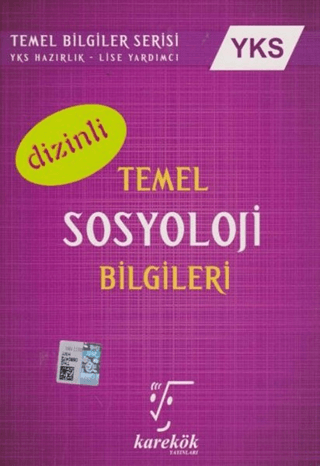 2018 YKS Temel Sosyoloji Bilgileri Dizinli Ahmet Sezgin