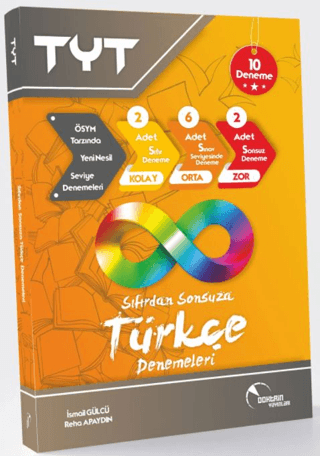 YKS TYT Türkçe Sıfırdan Sonsuza 10 Deneme İsmail Gülcü