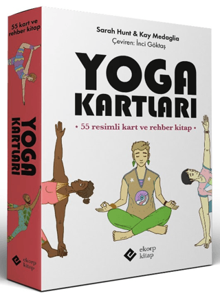 Yoga Kartları - 55 Resimli Kart ve Rehber Kitap Kay Medaglia