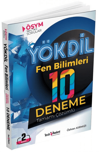 YÖKDİL Fen Bilimleri 10 Çözümlü Deneme Özkan Kırmızı