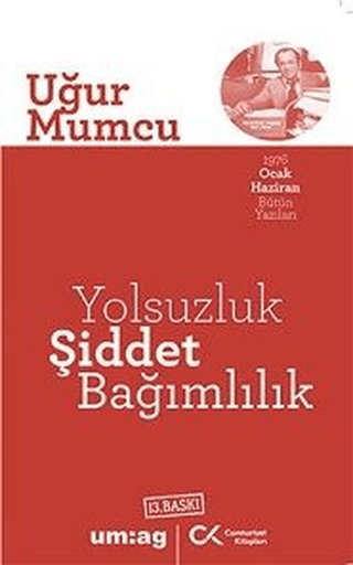 Yolsuzluk Şiddet Bağımlılık Uğur Mumcu