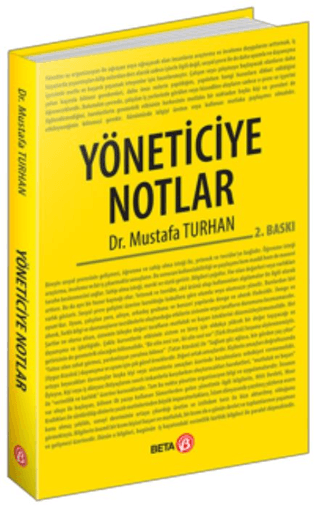 Yöneticiye Notlar Mustafa Turhan