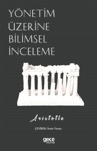 Yönetim Üzerine Bilimsel İnceleme Aristotle