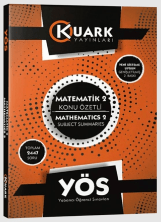 YÖS Matematik 2 Konu Özetli Kolektif