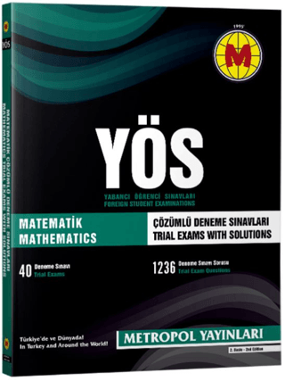 YÖS Matematik Deneme Sınavları Çözümlü Kolektif