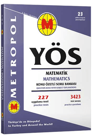 YÖS Matematik Konu Özetli Soru Bankası Kolektif