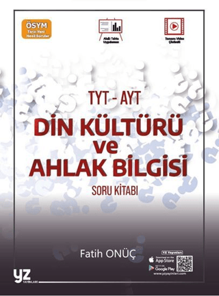 TYT-AYT Din Kültürü ve Ahlak Bilgisi Soru Kitabı Fatih Onüç