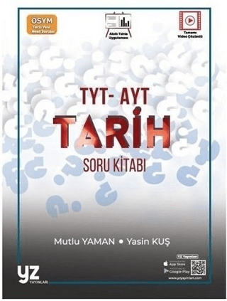 TYT - AYT Tarih Soru Kitabı Mutlu Yaman