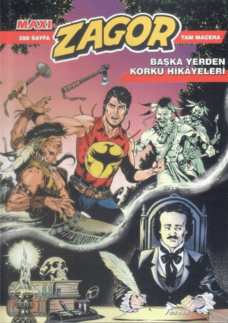 Zagor Maxi Tam Macera 23 - Başka Yerden Korku Hikayeleri Kolektif