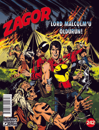 Zagor Sayı 242 - Lord Malcolm'u Öldürün! Luigi Mignacco