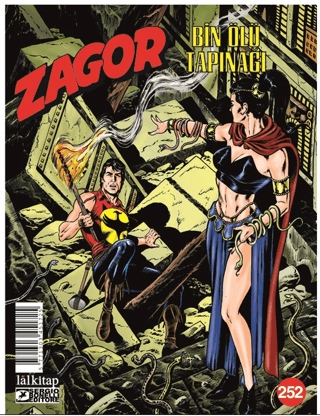 Zagor Sayı 252 - Bin Ölü Tapınağı Jacopo Rauch