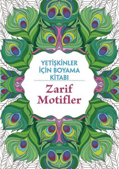 Zarif Motifler - Yetişkinler İçin Boyama Kitabı Billy Waqar