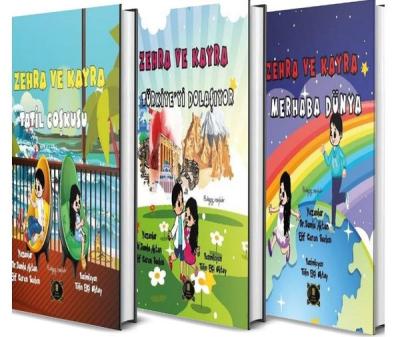 Zehra ve Kayra Serisi Seti - 3 Kitap Takım Damla Aktan