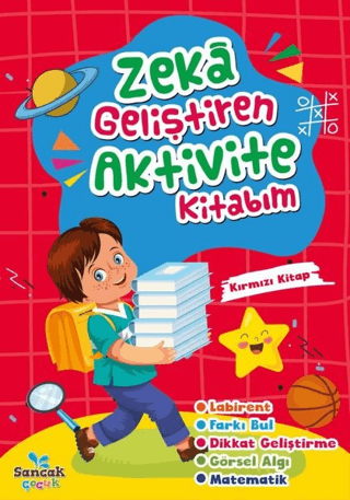 Zeka Geliştiren Aktivite Kitabım - Kırmızı Kitap Kolektif