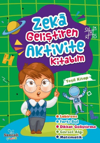 Zeka Geliştiren Aktivite Kitabım - Yeşil Kitap Kolektif