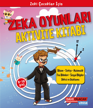 Zeka Oyunları Aktivite Kitabı - Zeki Çocuklar için Kolektif