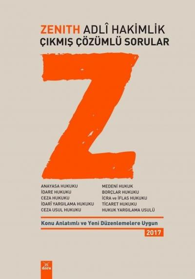 Zenith Adli Hakimlik Çıkmış Çözümlü Sorular Kolektif